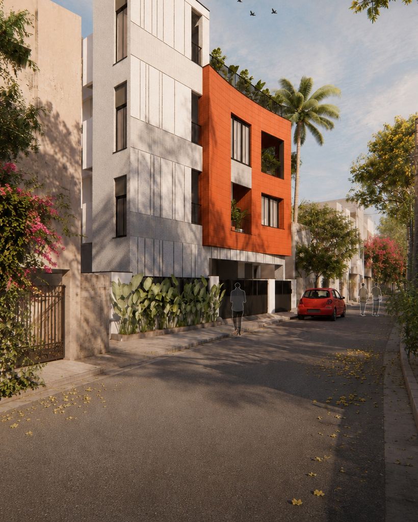 Curve — 1,400 sqft · 2 BHK Rental Units · Chennai